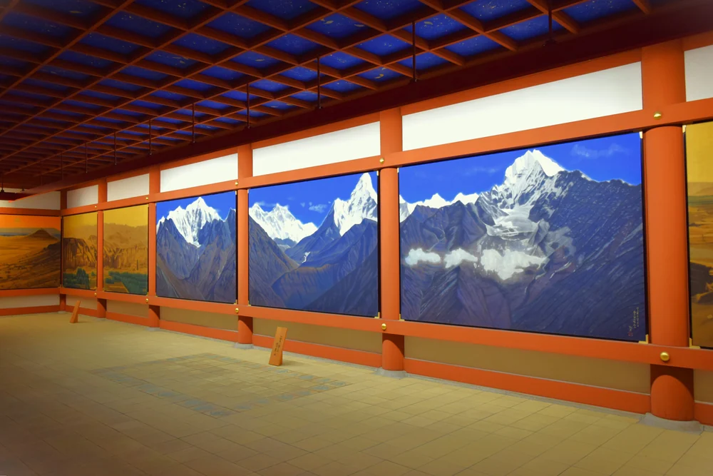 平山郁夫　筆「大唐西域壁画」
